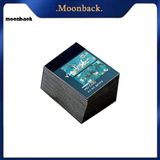 &lt;moonback&gt; กระดาษคราฟท์ สไตล์โบราณ หลายสไตล์ สําหรับตกแต่งสมุดภาพ 366 ชิ้น