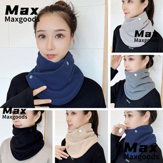 Maxg ปลอกคอ ผ้ากํามะหยี่ขนนิ่ม กันลม อบอุ่น สําหรับป้องกันคอ