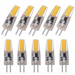 โคมไฟระย้า G4 LED COB ขนาดเล็ก หรี่แสงได้ สีขาวอบอุ่น สําหรับ AC DC12V-G4-1505