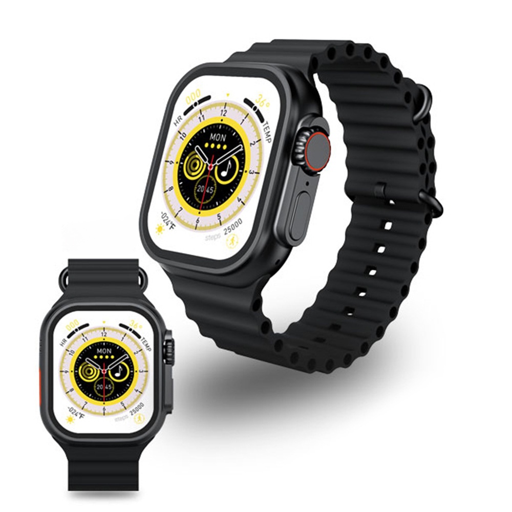 Smartwatch2.2 นิ้วใหม่ NFC X8 Ultra Max สําหรับสมาร์ทวอทช์ S8 สมาร์ทวอทช์การดําเนินงานหน้าจอสัมผัสสแ