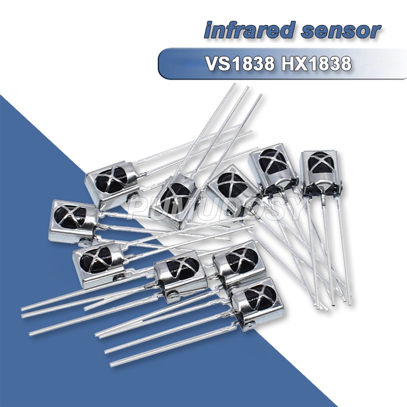 20 ชิ้น/ล็อต VS1838 HX1838 Eneral Integration Universal อินฟราเรดรับหัวเซ็นเซอร์อินฟราเรด VS1838B J1