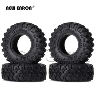 1.0 "52 มม. All Terrain ยางมินิยาง RC ล้อยาง 4Pc สำหรับรถยนต์ RC 1/18 TRX4M แกน SCX24 1/24 FCX24 90081 AXI00002 Gladiator