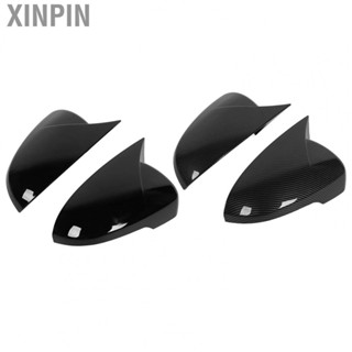 Xinpin Rearview Mirror Covers Antiscratch Sporty Appearance Side Mirror Caps Rush Resistant UV Protective for Car