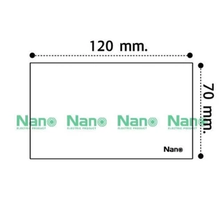 NANO ฝาปิดช่องว่าง หน้ากากปิดช่องว่าง 2x4 ขาว/ดำ หน้ากาก 0 ช่อง หน้ากาก blank plate