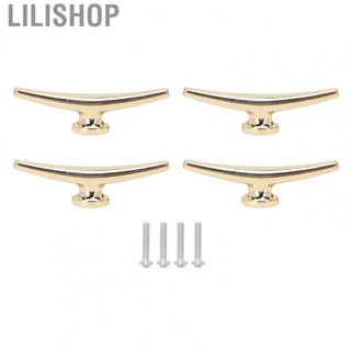 Lilishop Cabinet Pull Durable Hollow Structure Lightweight Fade Resistant Drawer Pull Bar Zinc Alloy for Home