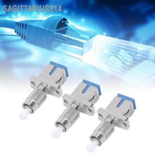 Sagittarius314 3Pcs Optical Fiber FC Male to SC Female Connector Optic Convertor Adapter for Visual Fault Locator