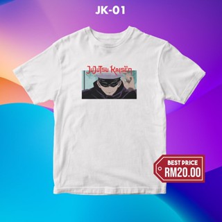 TSHIRT JUJUTSU KAISEN READYSTOCK SHORT SLEEVES (JK - 01 )_03