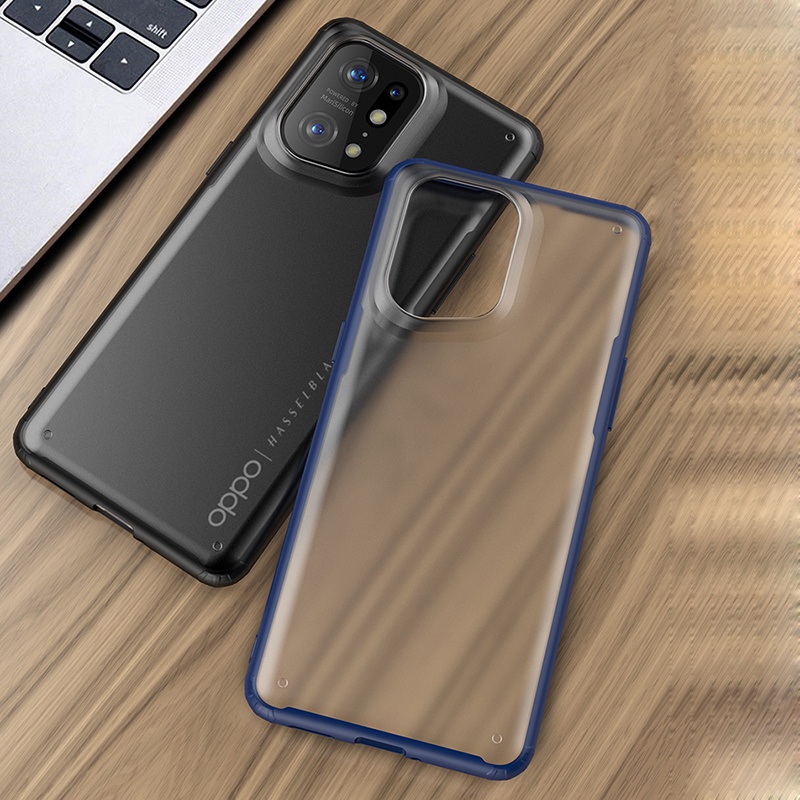 สําหรับ OPPO Find X5 / Find X5 Pro ไฮบริด ใส ป้องกันการกระแทก TPU และ PC เคลือบ ถุงลมนิรภัย เคสกันกระแทก