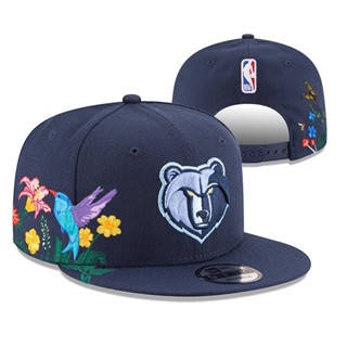 Memphis Grizzlies _หมวกกีฬาลําลอง ปักลาย กันแดด ปรับได้ อเนกประสงค์ แฟชั่นสําหรับผู้ชาย และผู้หญิง