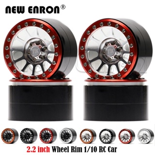 4 ชิ้น 2.2 "Alloy12 Spoke Wheel Hub สำหรับ RC 1/10 Rock Crawler Wraith HPI YETI Axial SCX10 90046 Traxxas TRX4 Tamiya KM2