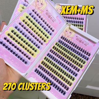 ขนตาปลอม ขนาดใหญ่ จุของได้เยอะ 260 คลัสเตอร์ DIY