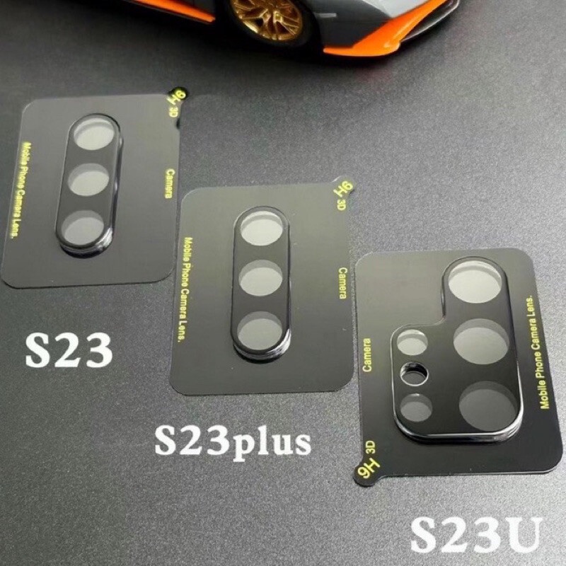 ฟิล์มกระจกกล้อง ฟิล์มกระจก ฟิล์มติดเลนส์กล้อง Samsung Galaxy S23 Ultra/S23 plus/S23 5G ฟิล์มเลน์กล้อ