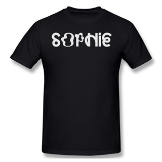 QGเสื้อยืดโอเวอร์ไซส์เสื้อยืดคอกลม ผ้าฝ้าย พิมพ์ลายตลก SOPHIE BLEACH สําหรับผู้ชาย 2022S-3XL