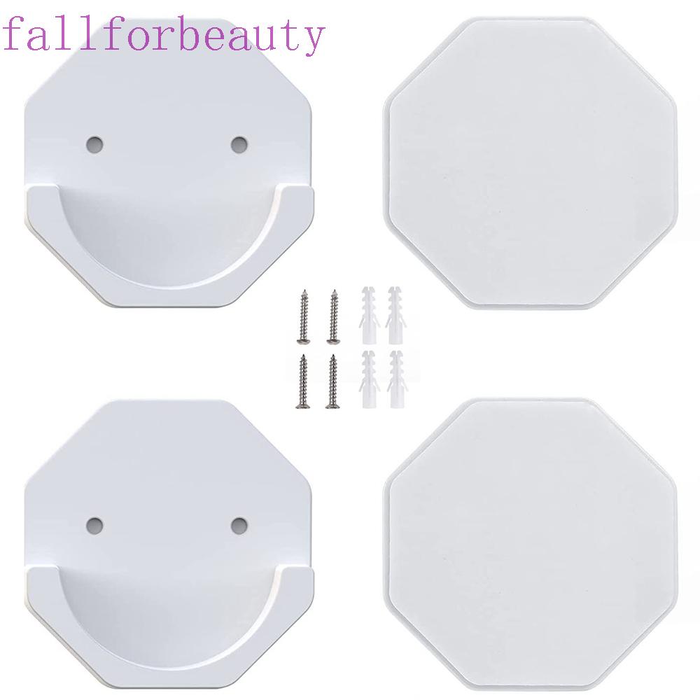 Fallforbeauty ที่วางราวผ้าม่าน 25 ปอนด์ แบบติดผนัง ไม่ต้องเจาะ 2 ชิ้น