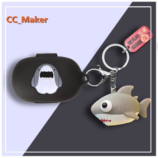 Anker Soundcore Space A40 Protective Case Cartoon Shark Creative Astronaut Keychain Pendant Soundcore Space A40 Silicone Soft Case Protective Case Shockproof Case Protective Case Anker Soundcore Space A40 Cover Soft Case Cartoon Doraemon