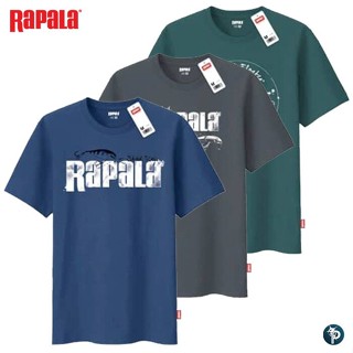 เสื้อยืดผ้าฝ้ายค่าสัมบูรณ์เสื้อ Rapala Rap-T สีพาสเทลเท่มากๆถูกสุดๆS-3XL