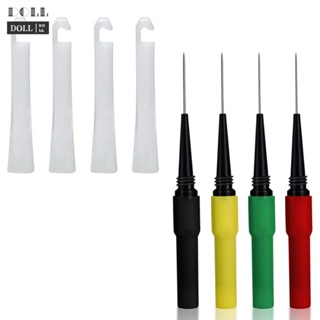 ⭐24H SHIPING ⭐4X 0.7mm Test Probe Pins For Banana Socket Plug Car Tester Durable Tools Set