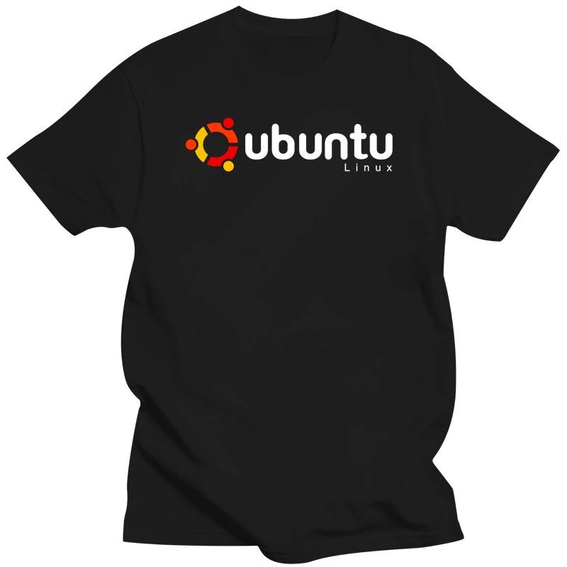 เสื้อยืดผู้ชาย Ubuntu Linux T-Shirt Gift-RT เสื้อยืดผู้หญิง