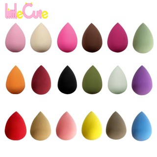 [Beauty] ฟองน้ําแต่งหน้า ขนาดเล็ก สุ่มสี 1 ชิ้น / ฟองน้ําเกลี่ยรองพื้น เพื่อความงาม / เครื่องปั่นแต่งหน้า ยางฟรี / พัฟทาเครื่องสําอาง สําหรับแป้ง, ครีม, ของเหลว