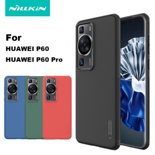 NILLKIN เคสแข็ง เนื้อแมตต์ ลายจุด สําหรับ Huawei P60 Pro Huawei P60