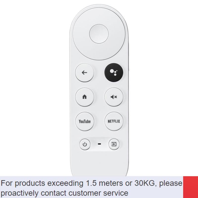 NEWNew Bluetooth Voice รีโมทคอนโทรลสําหรับ 2020 Google TV Chromecast 4K Snow G9N9N เปลี่ยน (รีโมทเท่