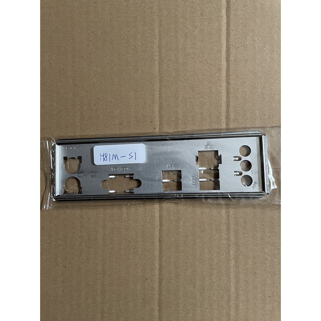 Gigabyte H81M-s1 เมนบอร์ด Baffle Baffle บรรจุภัณฑ์ส่วนบุคคลไม่เหนียวเหนอะหนะเครื่องมือขัด