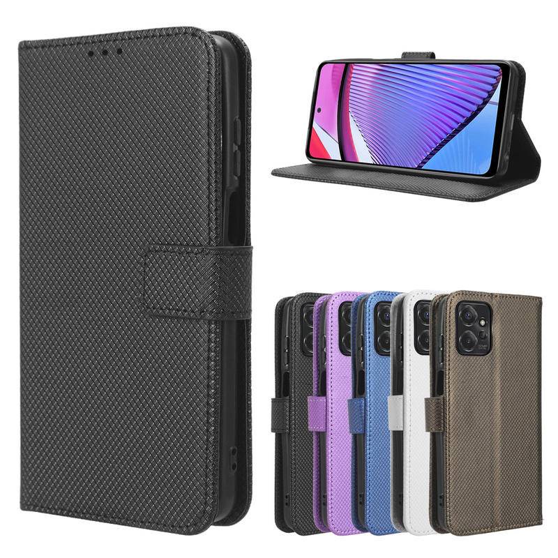 Motorola Moto G Power Case Flip Diamond PU Leather Wallet Card Slot Phone Cover Moto GPower MotoG GP