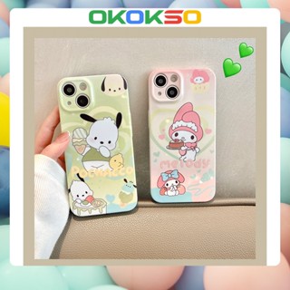 เคสมือถือ แบบนิ่ม ลายการ์ตูนไอศกรีม Pacha Dog กันกระแทก สําหรับ OPPO Reno9 Reno8 Reno7pro reno6 7z 5 R17 A53 A9 2020 4Z 5G F11 A31 A15 A3S A78 A77 Findx3pro Findx5pro