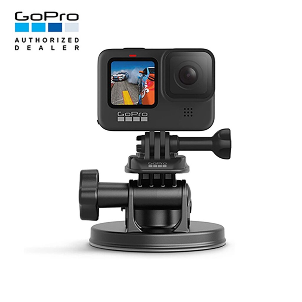 GoPro Suction Cup Free Sling ตัวดูดกระจก ตัวดูดติดรถภายนอก ของโกโปรแท้ ฟรี สลิง สายกันหล่น