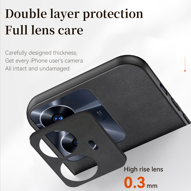 เคส Realme C55 เคสโทรศัพท์หนังแกะแท้ เกิดมาเพื่อระดับไฮเอนด์โดยเฉพาะ - รูปที่ 2