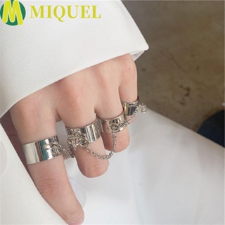 Miquel เครื่องประดับแหวนนิ้วหัวแม่มือแฟชั่นสําหรับผู้ชายผู้หญิงสามารถปรับได้