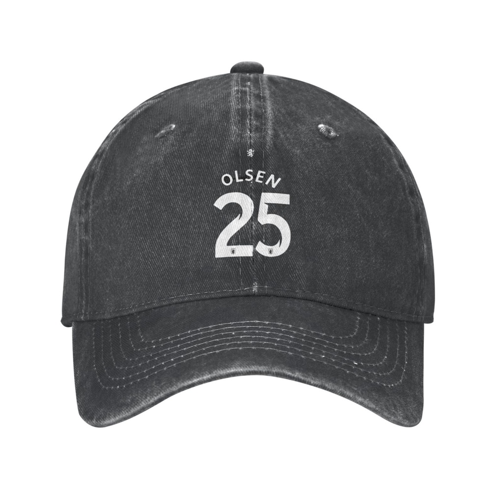 จัดส่งรวดเร็ว Olsen No.25 Cowboy Cap Retro Hip Hop