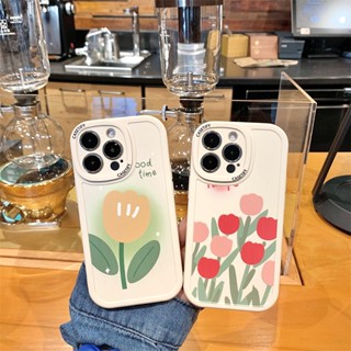 เคสโทรศัพท์มือถือนิ่ม ลายดอกทิวลิป สําหรับ OPPO reno 7 2 4 5 6 8 pro Z 2Z 4Z 5Z 7Z 8Z 2F 4F 5F 10X ZOOM reno4 reno5 F reno7z reno8z reno8 reno7 reno6 pro 5G NN211T