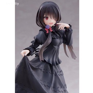 Sweetiy DATE A LIVE ใหม่ โมเดลฟิกเกอร์ Tokisaki Kurumi สีดํา