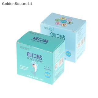 Goldensquare กาวปฐมพยาบาล ทรงกลม สําหรับเด็ก 20 50 100 ชิ้น ต่อกล่อง