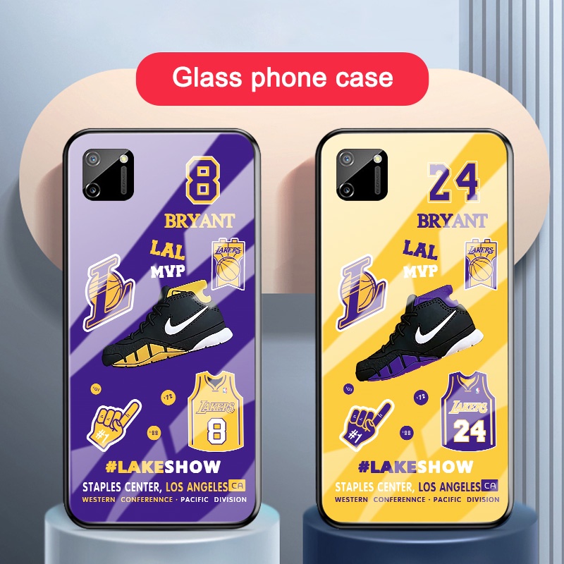 แนวโน้มยี่ห้อ NBA Lakers Kobe ป้ายสําหรับ Realme RMX2185 RMX2189 RMX3191 RMX3511 RMX3516 RMX1941 RMX