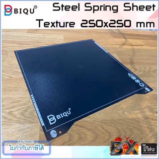 BIQU BX Spring Steel plate, 250*250, thickness 0.3, white silk screen (WZC000400)