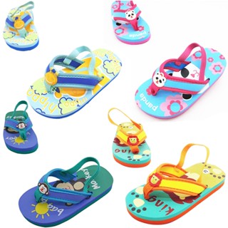 รองเท้าแตะ EVA แบบนิ่ม ลายการ์ตูนน่ารัก เหมาะกับเดินชายหาด แ…