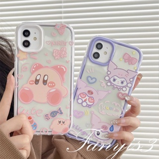 3 in 1 เคสโทรศัพท์มือถือแบบนิ่ม ลายการ์ตูนน่ารัก สําหรับ iPhone 14 13 12 11 Pro Max XS Max XR X XS 8 7 6 6s Plus SE 2020