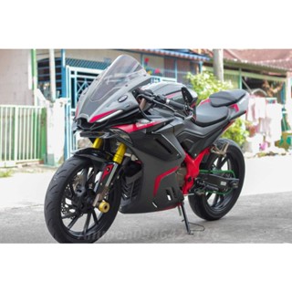 กระจกข้างและอุปกรณ์เสริมมอไซค์ กระจกปลายแฮนด์ DEMON GR200R