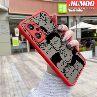 เคสโทรศัพท์มือถือ ซิลิโคนนิ่ม ขอบสี่เหลี่ยม กันกระแทก ลายการ์ตูนสนูปปี้ สําหรับ Realme GT Neo 2 GT2 GT 2 Q5 Pro 5G GT Neo 3T