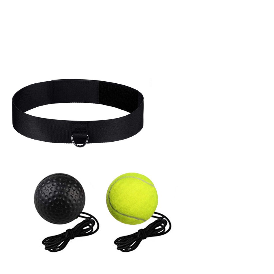 สายคาดศีรษะ พร้อมลูกบอล หัวมวย Reflex Speed Ball อุปกรณ์ฝึกชกมวย ball head ราคา ถูกที่สุด ดีลบีเคเค แกลเลอรีภาพที่ 4