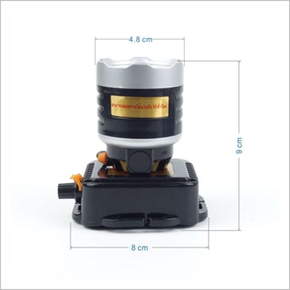 อุปกรณ์หลอดไฟ 302-50W  ไฟฉายคาดศีรษะ ไฟฉายคาดหัว ไฟฉายลุยฝน ชาร์จไฟในตัว