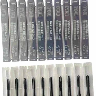 ดอกต๊าปเกลียว HSS-Co M35 Nitriding 5% HRC66 M2 M3 M4 M5 M6 M8 M10 M12 M14 M16 M18 สําหรับเหล็ก สเตนเลส 1 ชิ้น