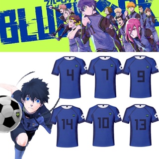 ใหม่ เสื้อยืดแขนสั้น พิมพ์ลายกราฟฟิคอนิเมะ BLUE LOCK Isagi Yoichi สไตล์ฮาราจูกุ สําหรับผู้หญิง และผู้ชาย