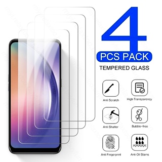 4PCS 9H Tempered Glass For Samsung Galaxy A14 A24 4G A34 A54 5G 2023 A 54 34 24 14 Screen Protector Exlosion-Proof HD Film Cover