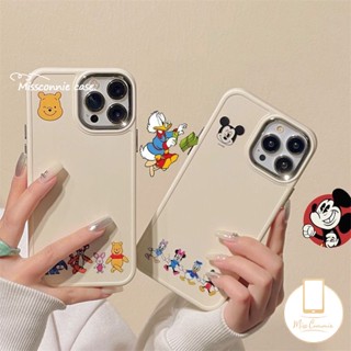 เคสโทรศัพท์มือถือ แบบนิ่ม ลายการ์ตูนมิกกี้ มินนี่ เมาส์ สําหรับ ไอโฟน 11 12 14 13 Pro MAX 7plus X XR 7 8 Plus XS MAX 8plus