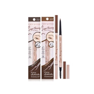 Cute Press Super Skinny Brow Pencil #7545x : cutepress คิวท์เพรส ซุปเปอร์ สกินนี่ เบราว์ เพ็นซิล ดินสอเขียนคิ้ว x1 alyst