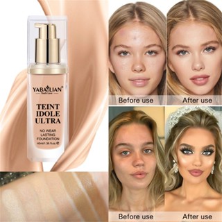 【COD】Yabaolian 40ml Matte Face Base Makeup Waterproof Long Lasting Liquid Foundation Oil-control Face Foundation Matte Concealer Facial Makeup For Women Beauty