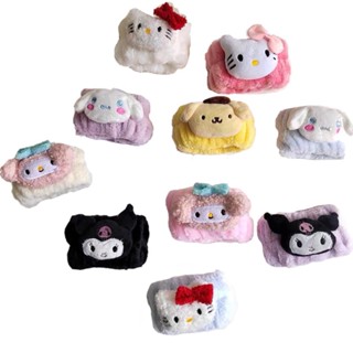 Kawaii Sanrio สายรัดข้อมือ ลายการ์ตูน Hello Kitty Cinnamorol Mymelody Onpompurin ของขวัญวันเกิด สําหรับเล่นกีฬา